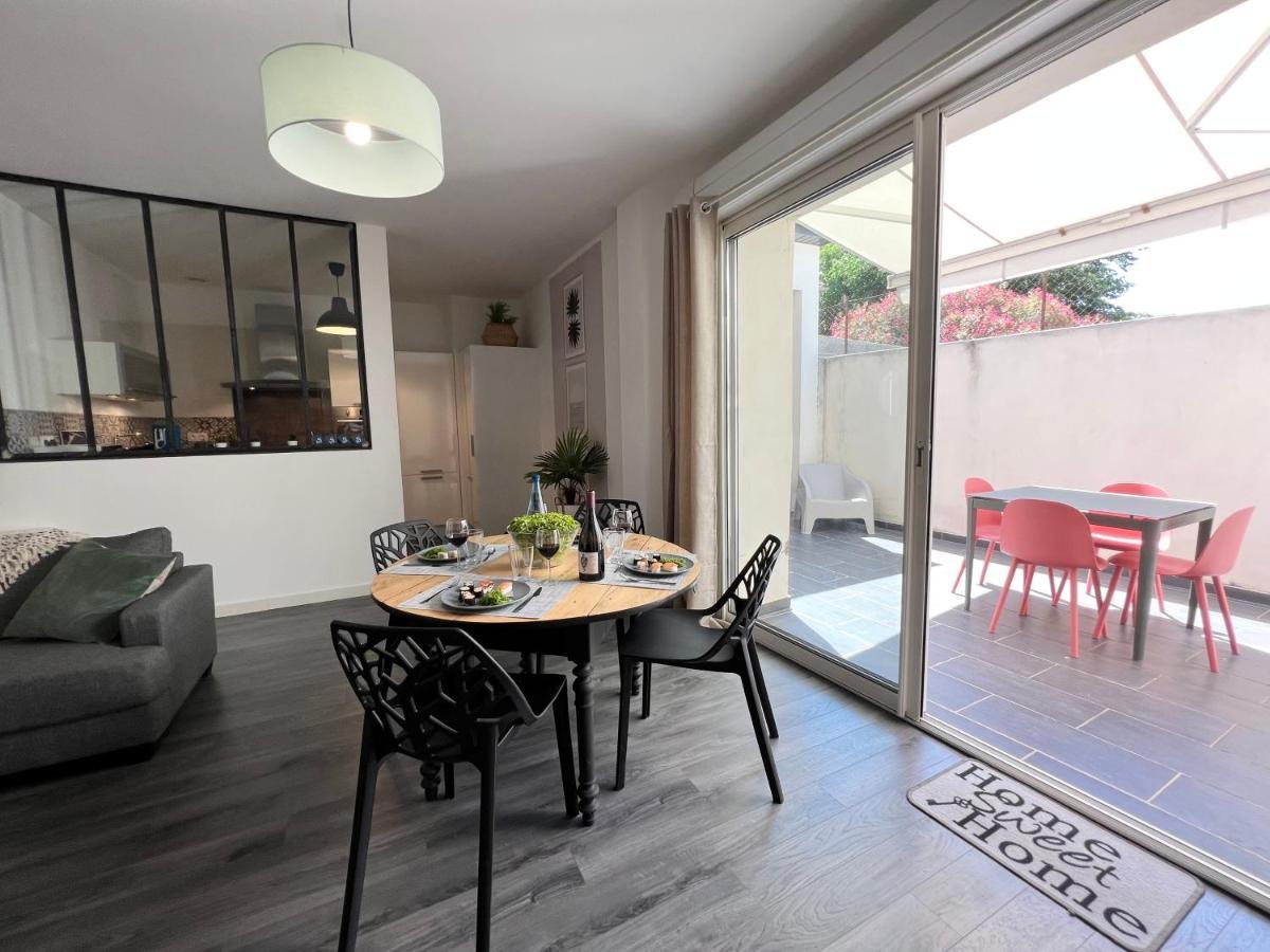 Appart T3 Le Patio - Avec Terrasse Boujan-sur-Libron المظهر الخارجي الصورة